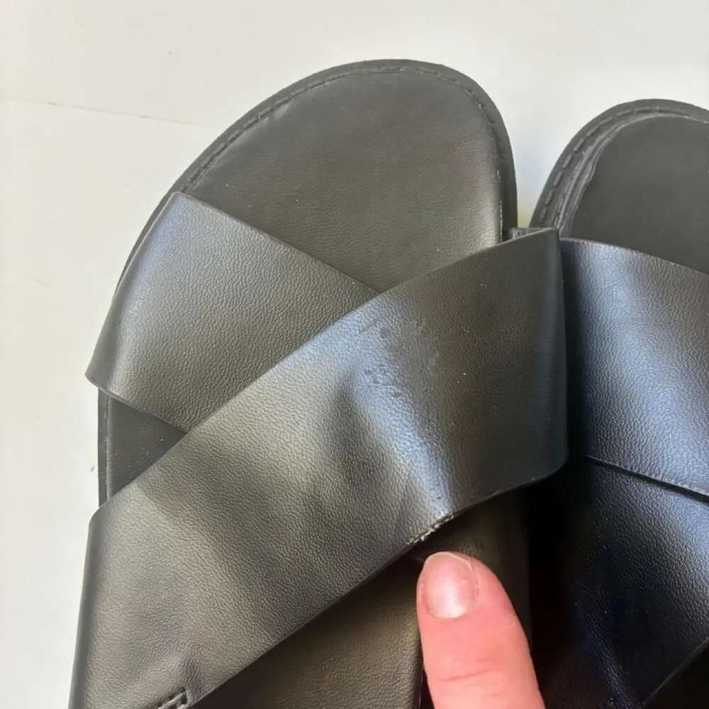 Urban-outfitters Women's Black and Brown Sandals